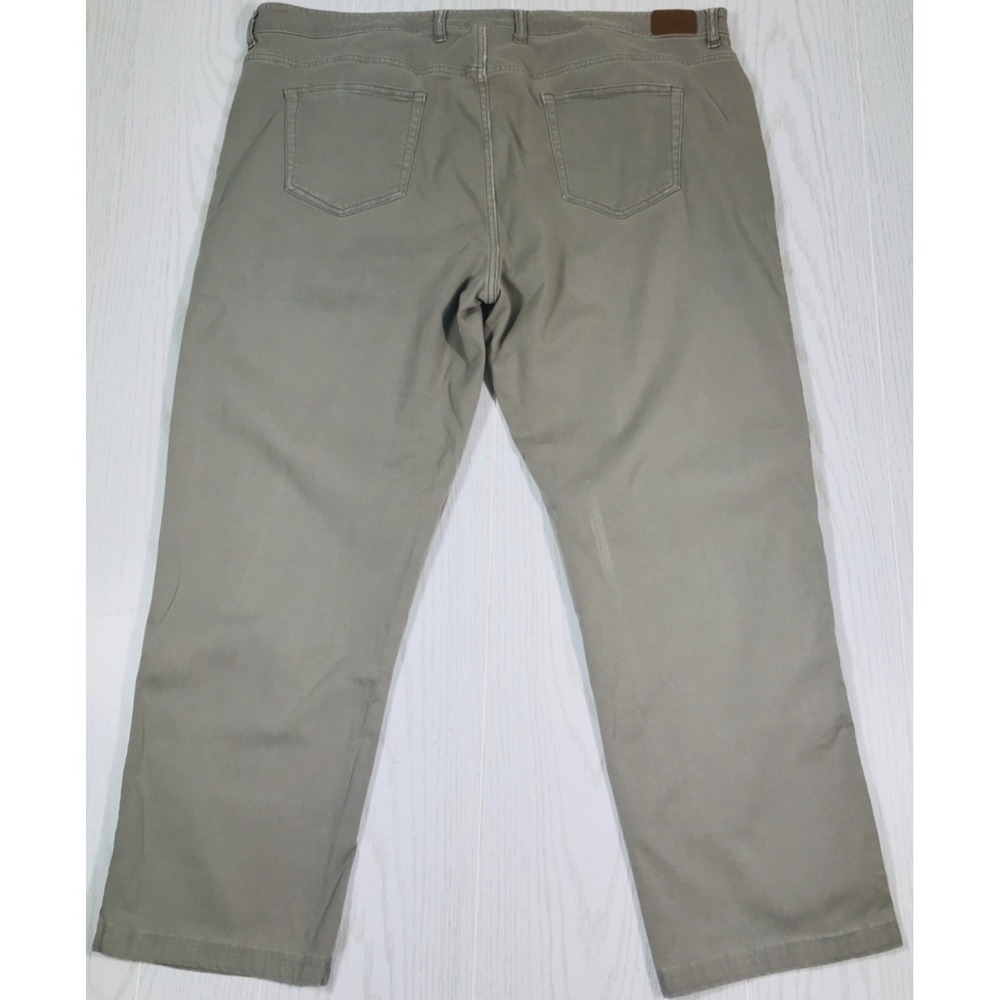 Peter Millar Jeans Mens 42x27 Gray Twill Cotton Blend Preppy Golf Casual Soft